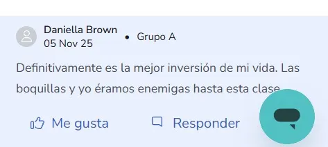 Testimonio de estudiante 4