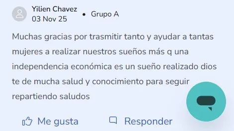Testimonio de estudiante 5